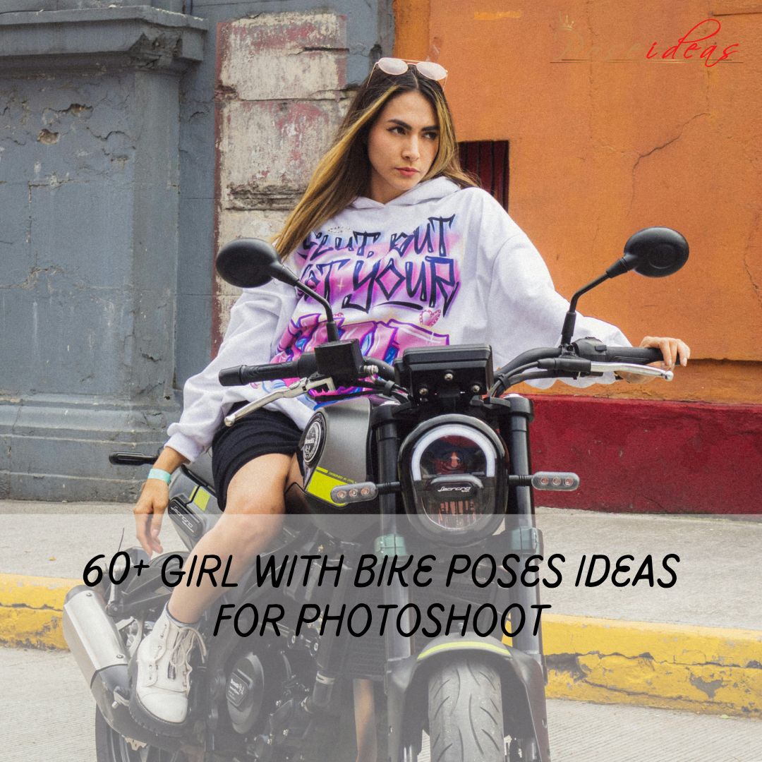 60+ Girl With Bike Poses ideas for Photoshoot