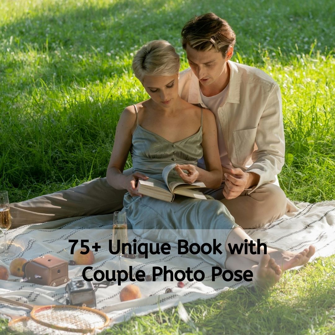 75+ Unique Book with Couple Photo Pose