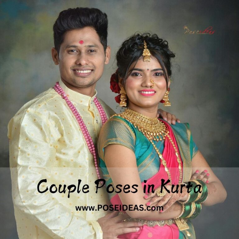 Couple Poses in Kurta​