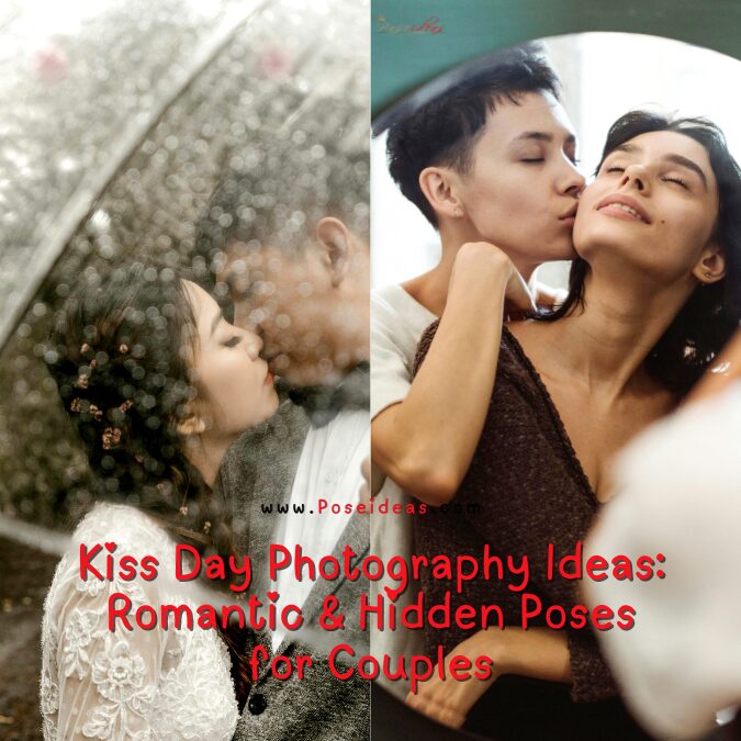 Kiss Day Photography Ideas Romantic & Hidden Poses for Couples